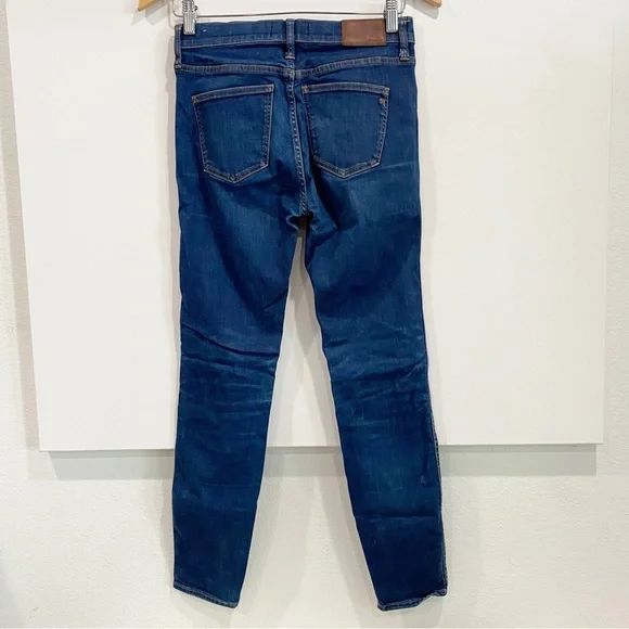 Madewell Dark Wash High Riser Skinny Jean Size 27 - Picture 4 of 5